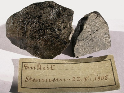 53.7g individual of Stannern, Coll. Peter Marmet