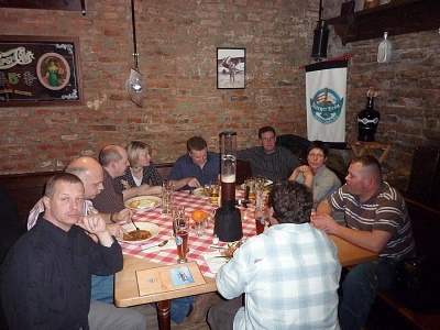 Guests at the Fliegerbru