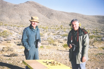Jim Kriegh and Richard Norton in Gold Basin
