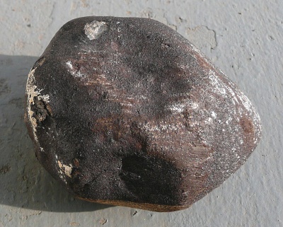 Reverse angle image of the Cartersville meteorite
