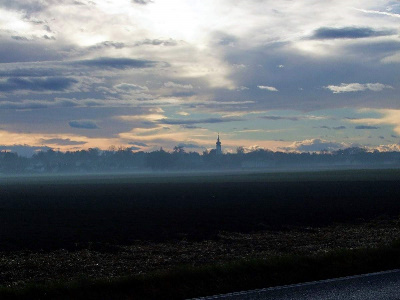 Countryside near Munich, early morning